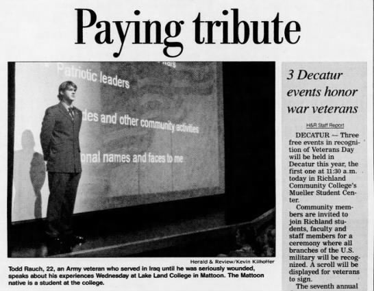 Paying tribute